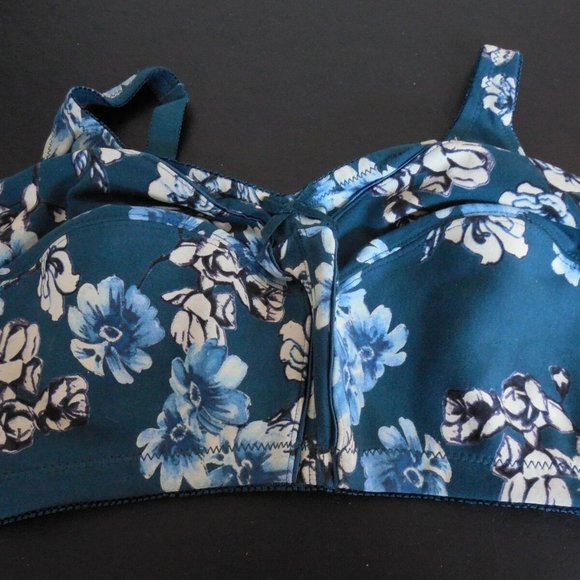 New Womens Wire Free Soft Cotton Floral Size 36G - Picture 5 of 8